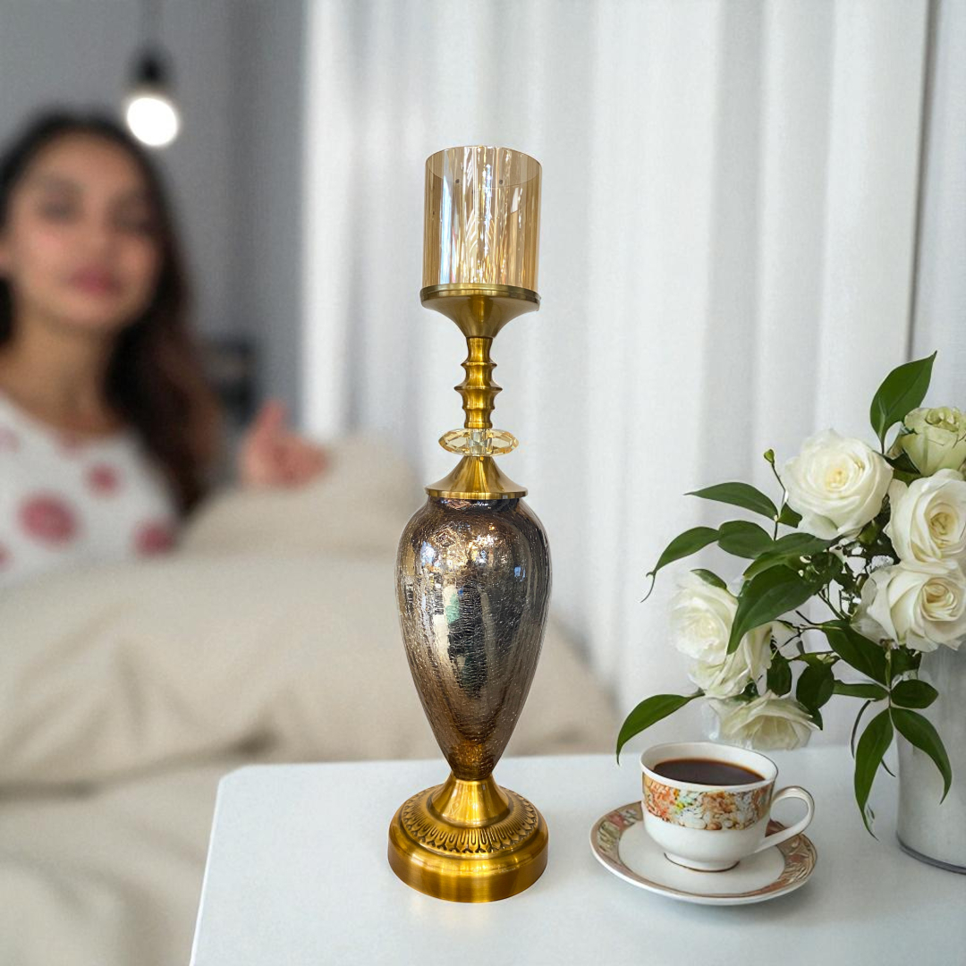 Mosaic Baroque Luxe Candle Holders